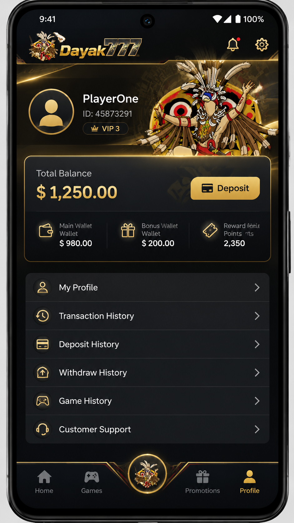 Dayak777 screenshot 3