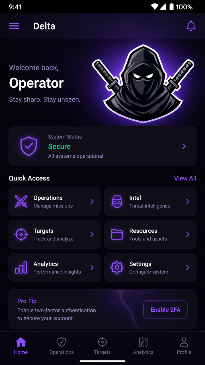 Delta screenshot 1
