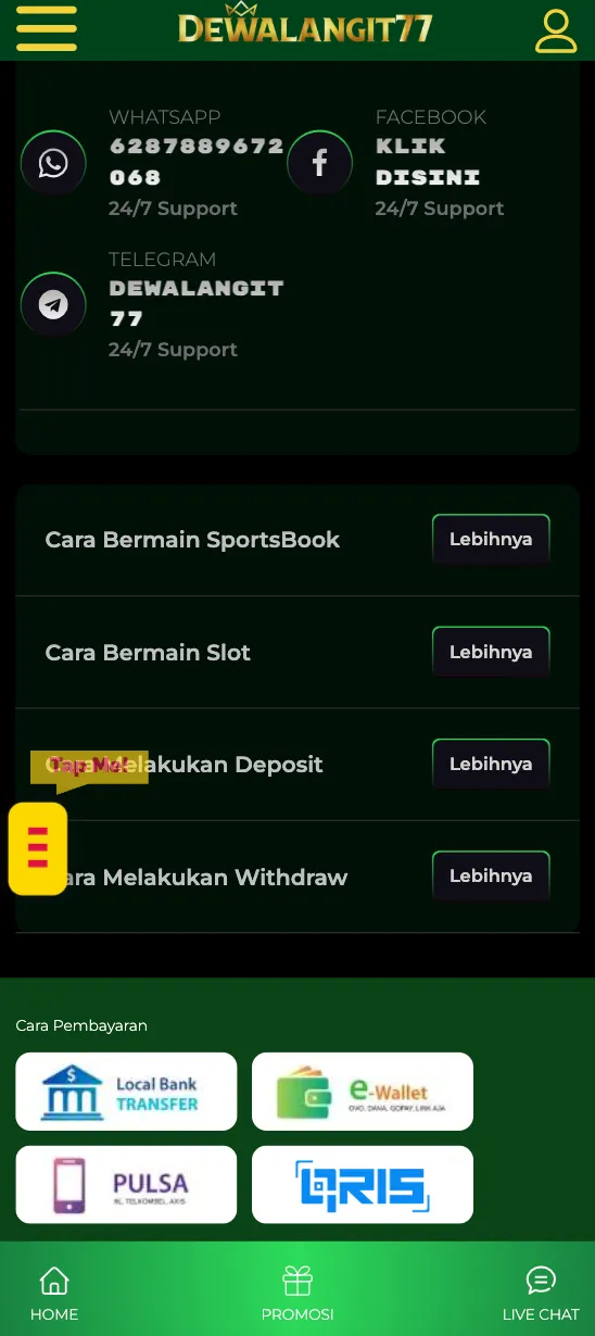 Dewalangit77 screenshot 2