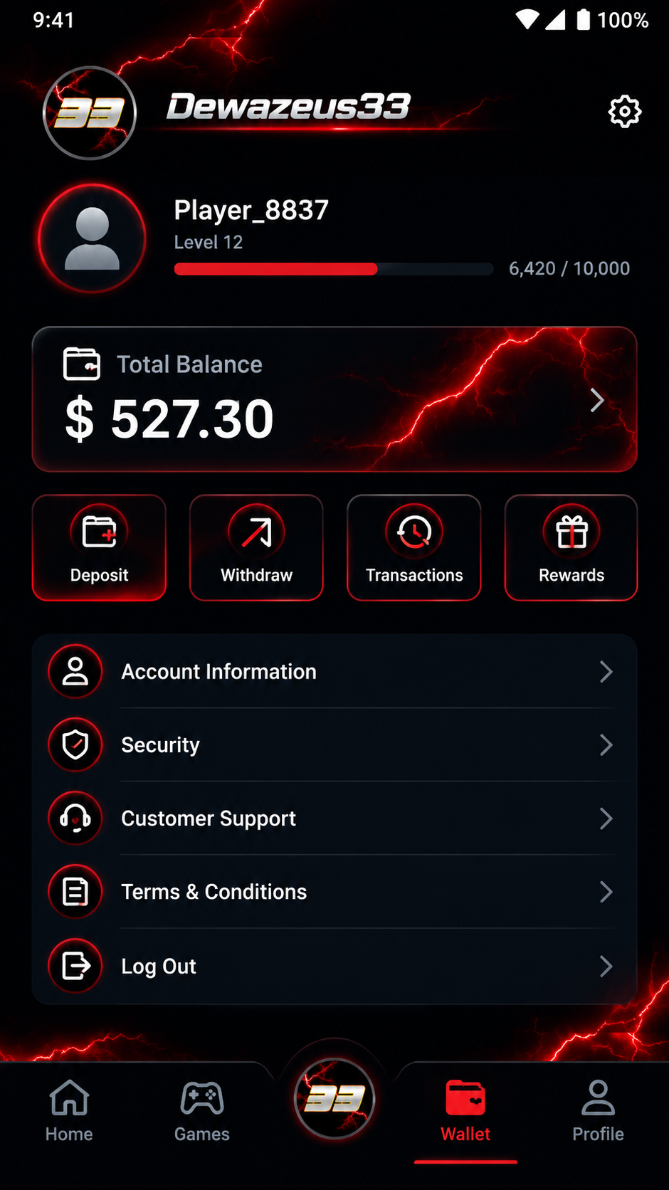 Dewazeus33 screenshot 3