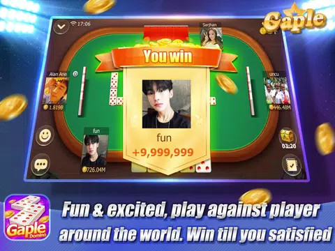 Domino Gaple:Online qiuqiu 99 screenshot 3