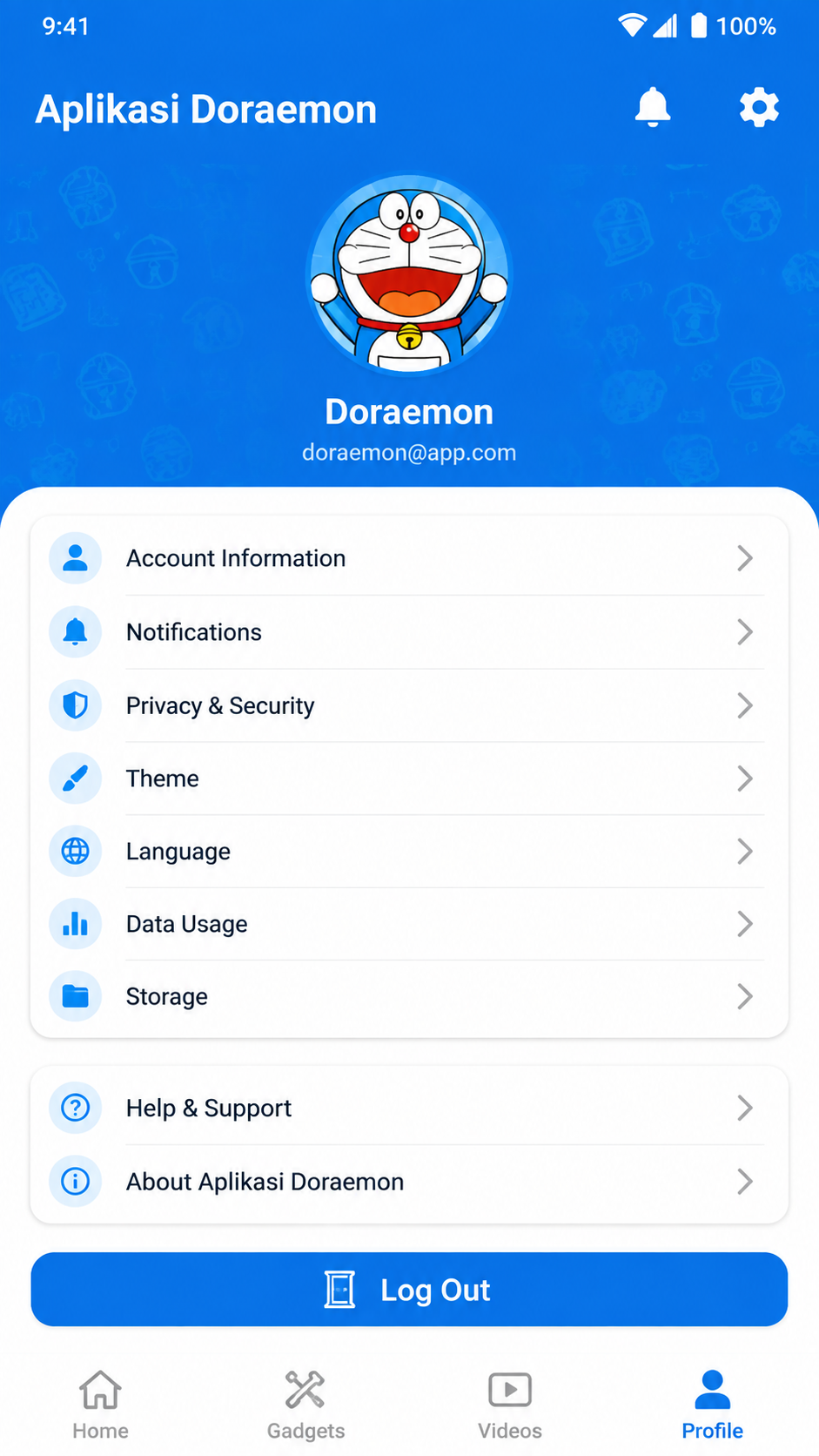 Aplikasi Doraemon screenshot 3