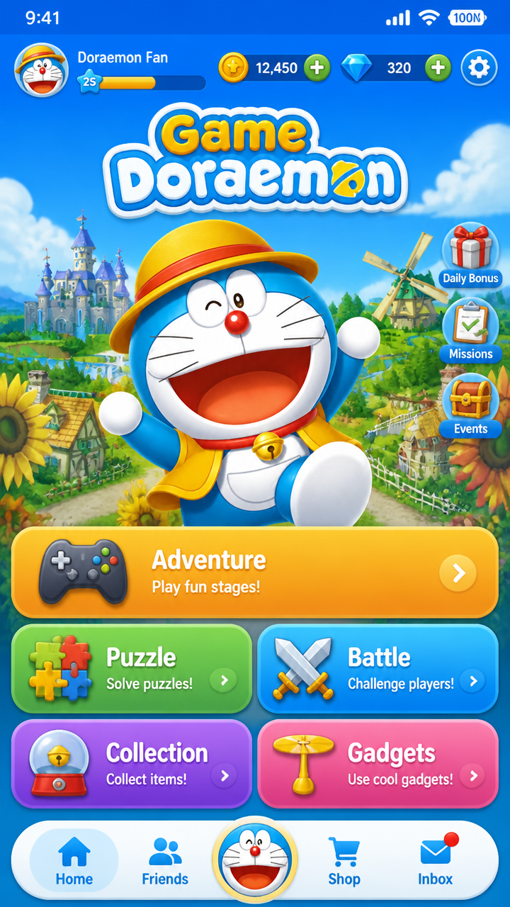 Game Doraemon screenshot 2