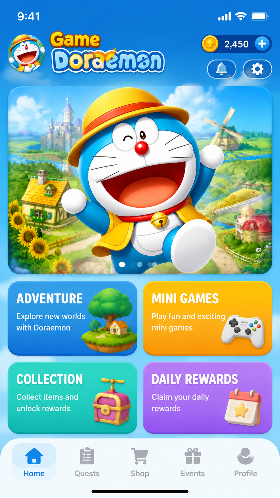 Game Doraemon screenshot 1