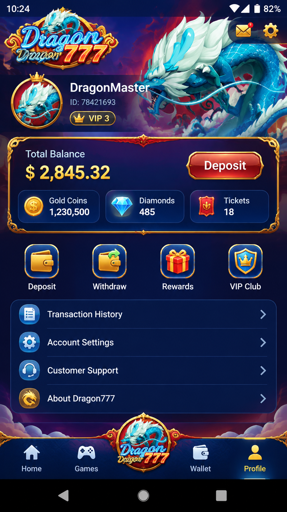 Dragon777 screenshot 3