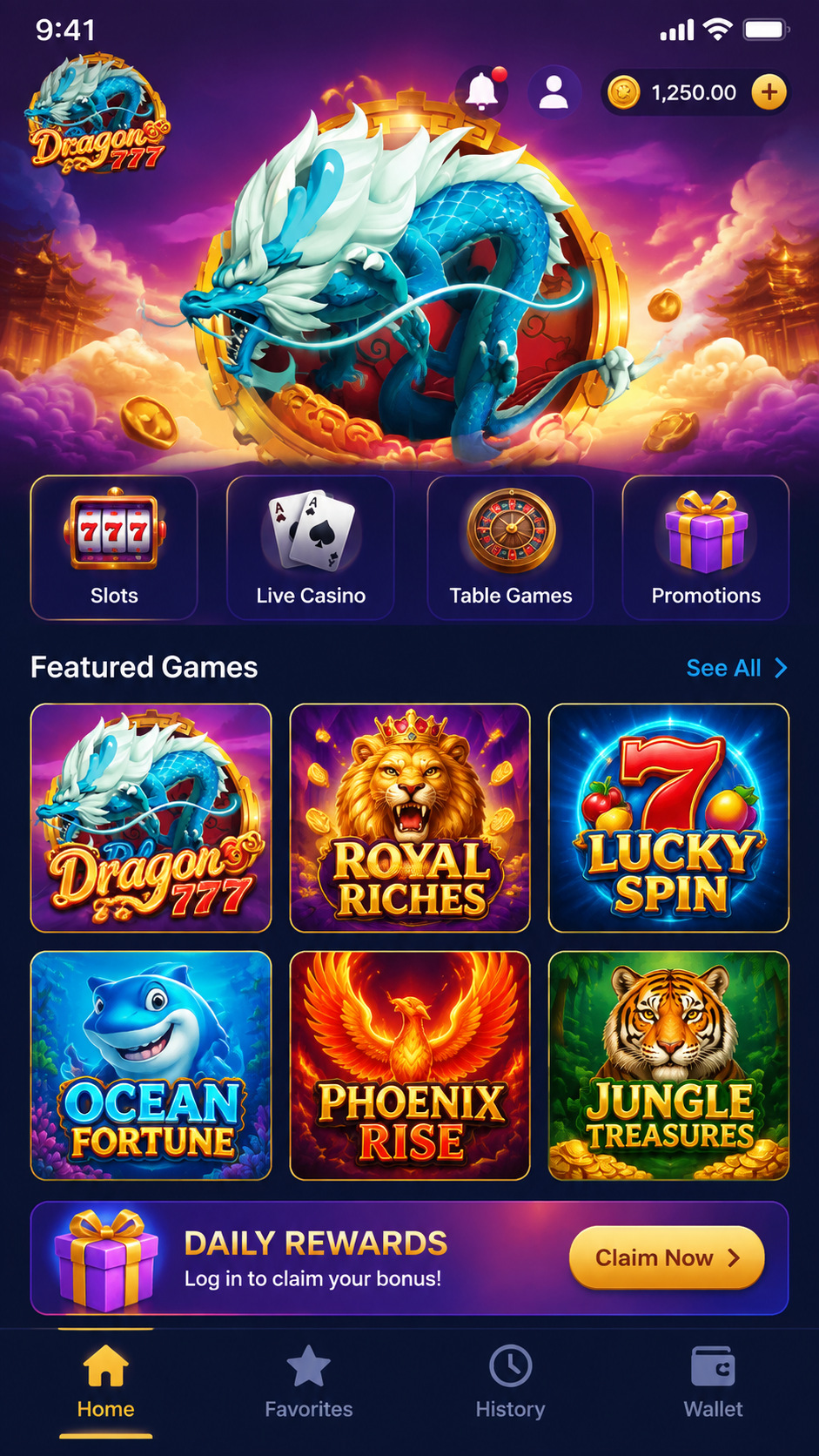 Dragon777 screenshot 1
