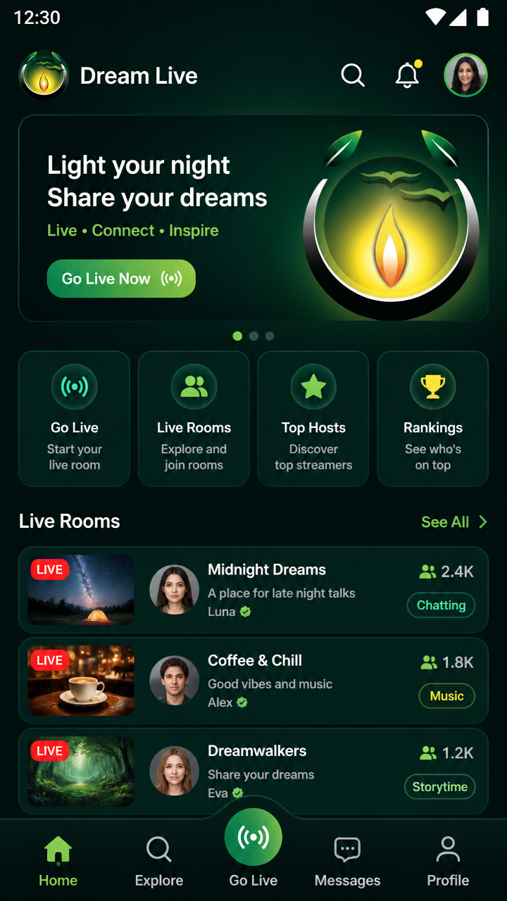 Dream Live screenshot 2