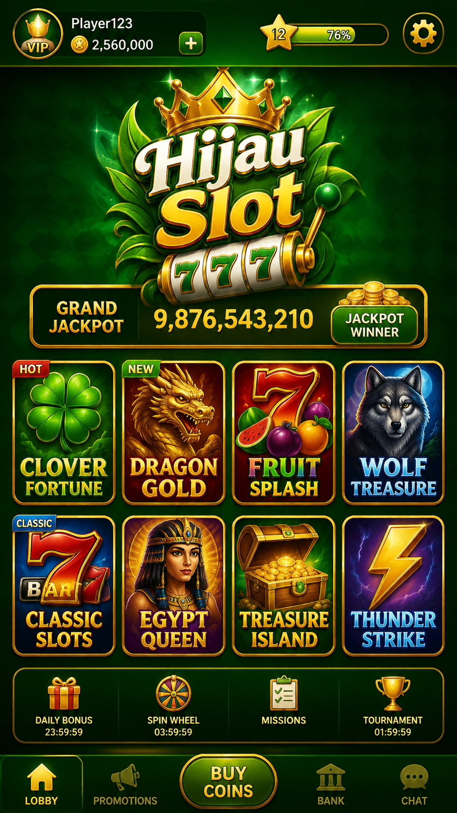 Hijau Slot screenshot 2