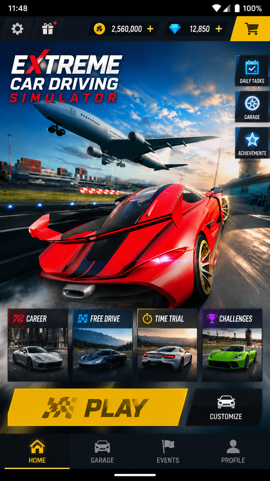 Extreme Car Driving Simulator screenshot 1