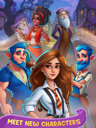 Tangkapan layar Fable Town: Merging Games 5