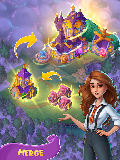 Tangkapan layar Fable Town: Merging Games 1
