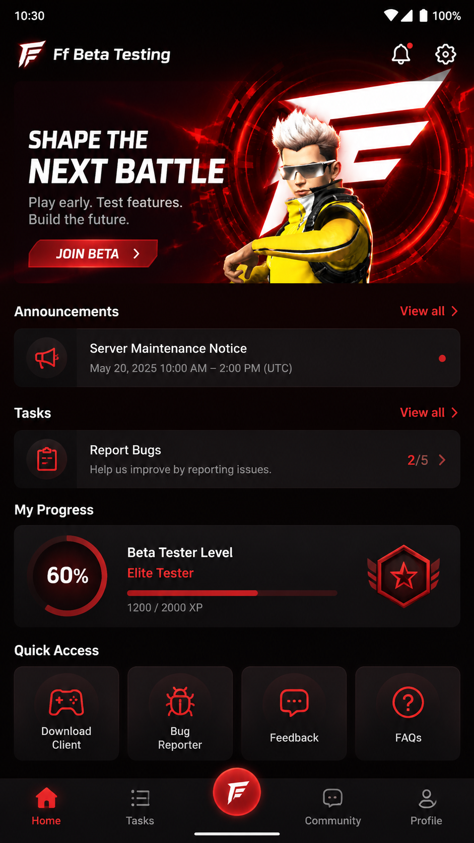 Ff Beta Testing screenshot 1