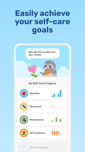 Tangkapan layar Finch: Self-Care Pet 6