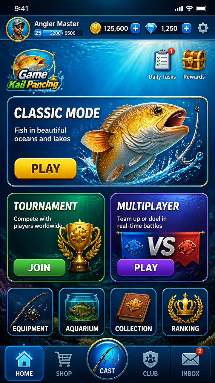 Game Kail Pancing screenshot 2