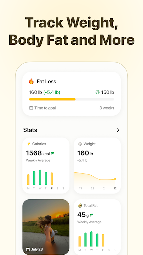 Tangkapan layar Fitia: Calorie Counter & Diet 8