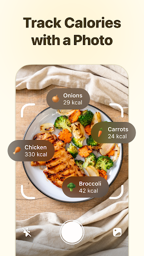 Tangkapan layar Fitia: Calorie Counter & Diet 2