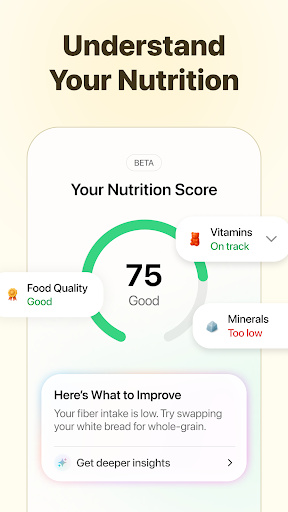 Tangkapan layar Fitia: Calorie Counter & Diet 7