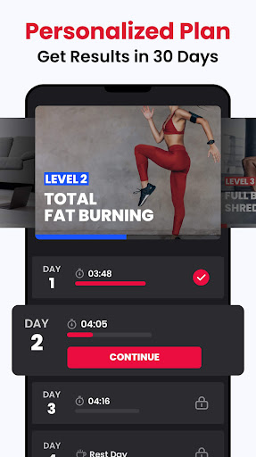 Tangkapan layar Fitness Coach: Weight Loss 4