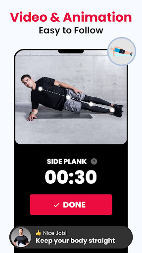Tangkapan layar Fitness Coach: Weight Loss 7