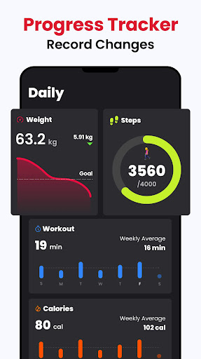 Tangkapan layar Fitness Coach: Weight Loss 6