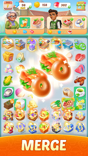Flambé®: Merge & Cook screenshot 1