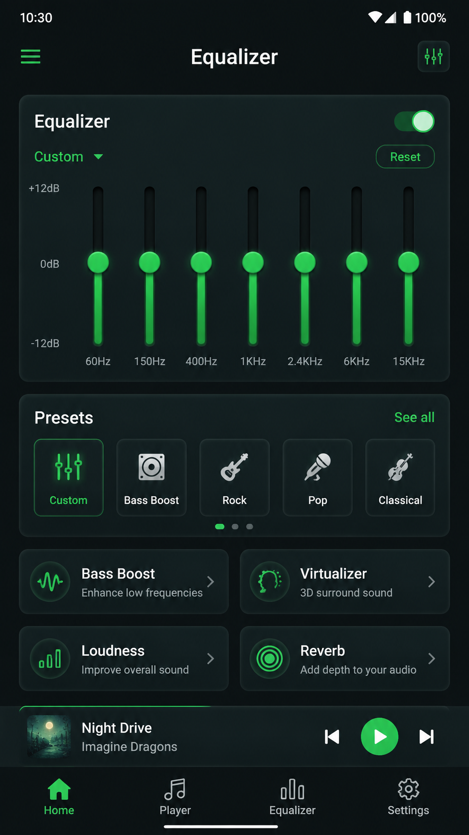 Equalizer screenshot 2