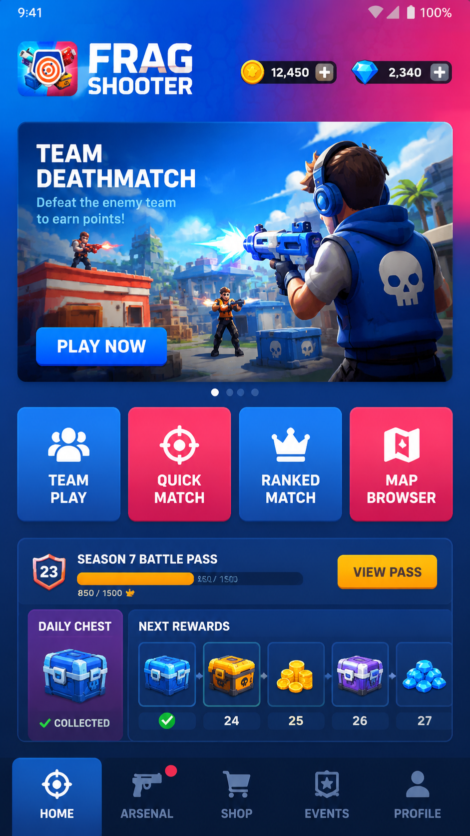 Frag Shooter screenshot 1