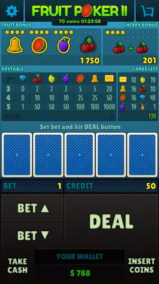 Fruit Poker II screenshot 1