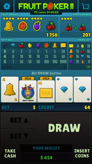 Fruit Poker II screenshot 2