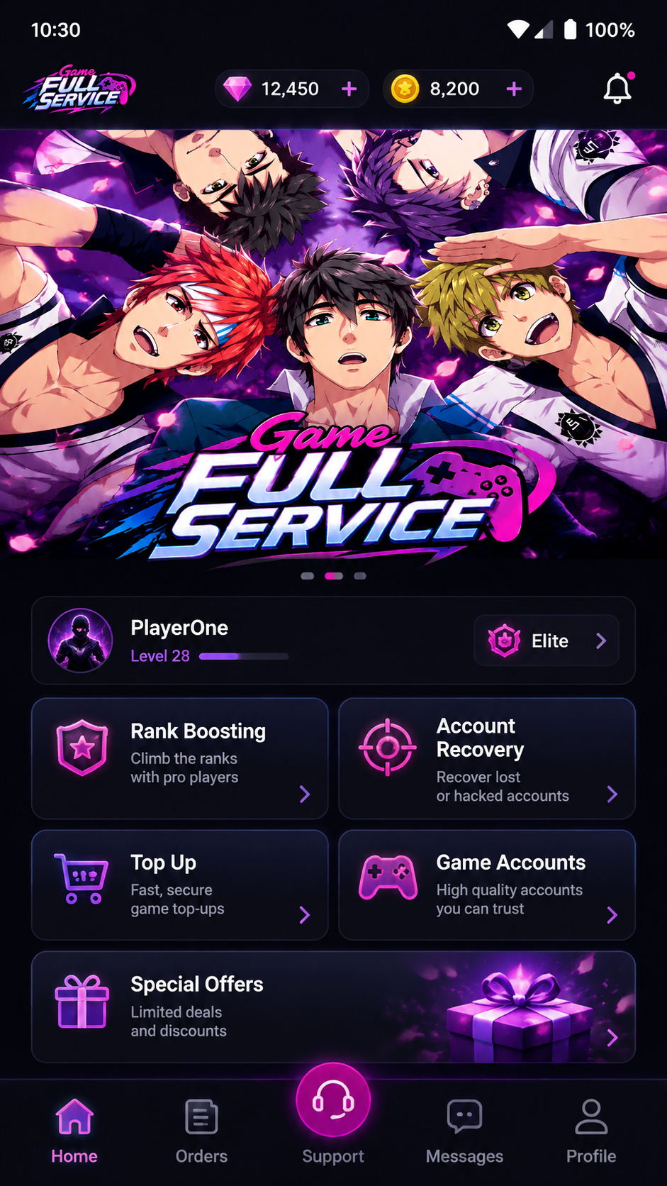 Game Full Service screenshot 2