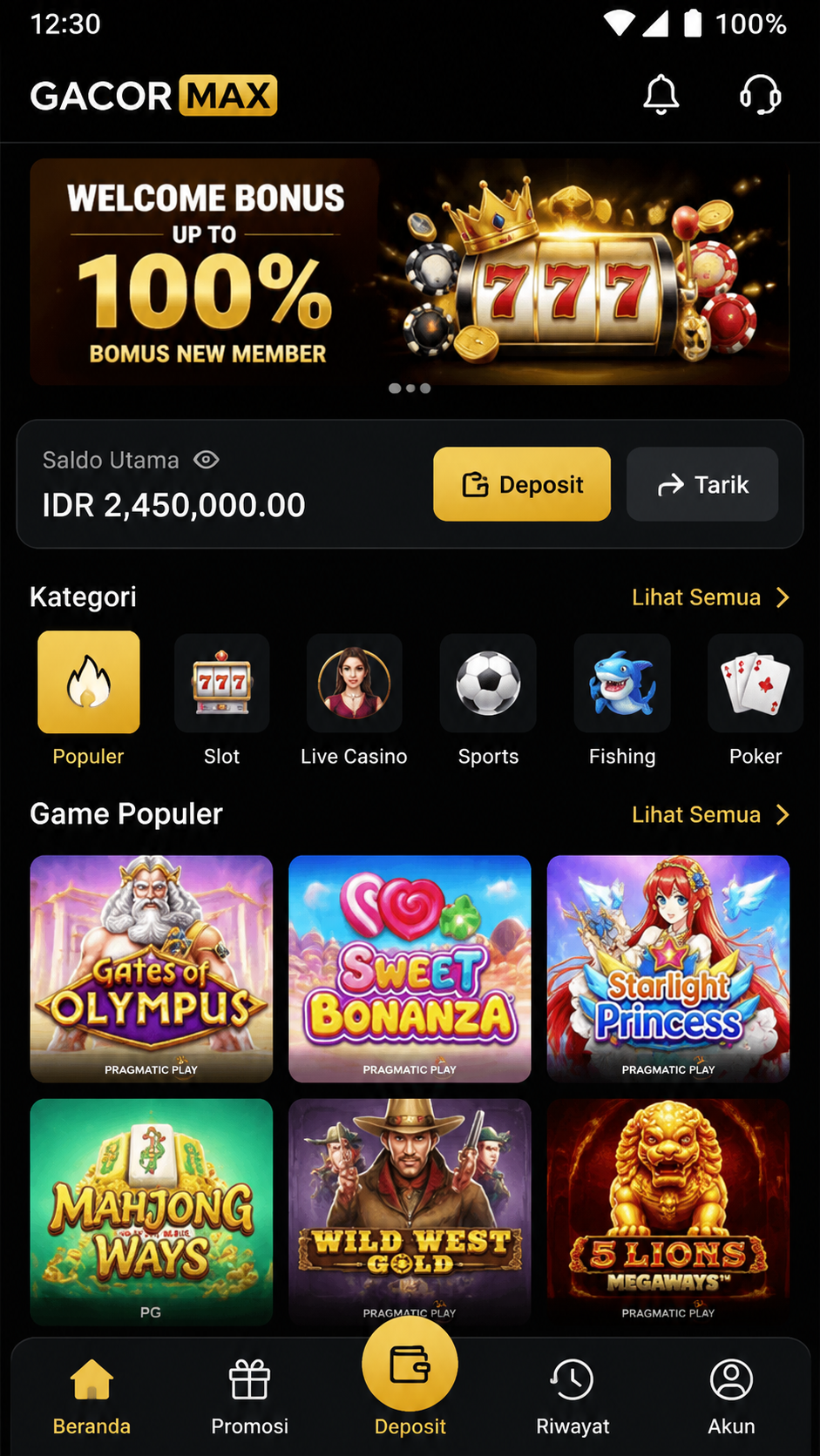 Gacor Max screenshot 1