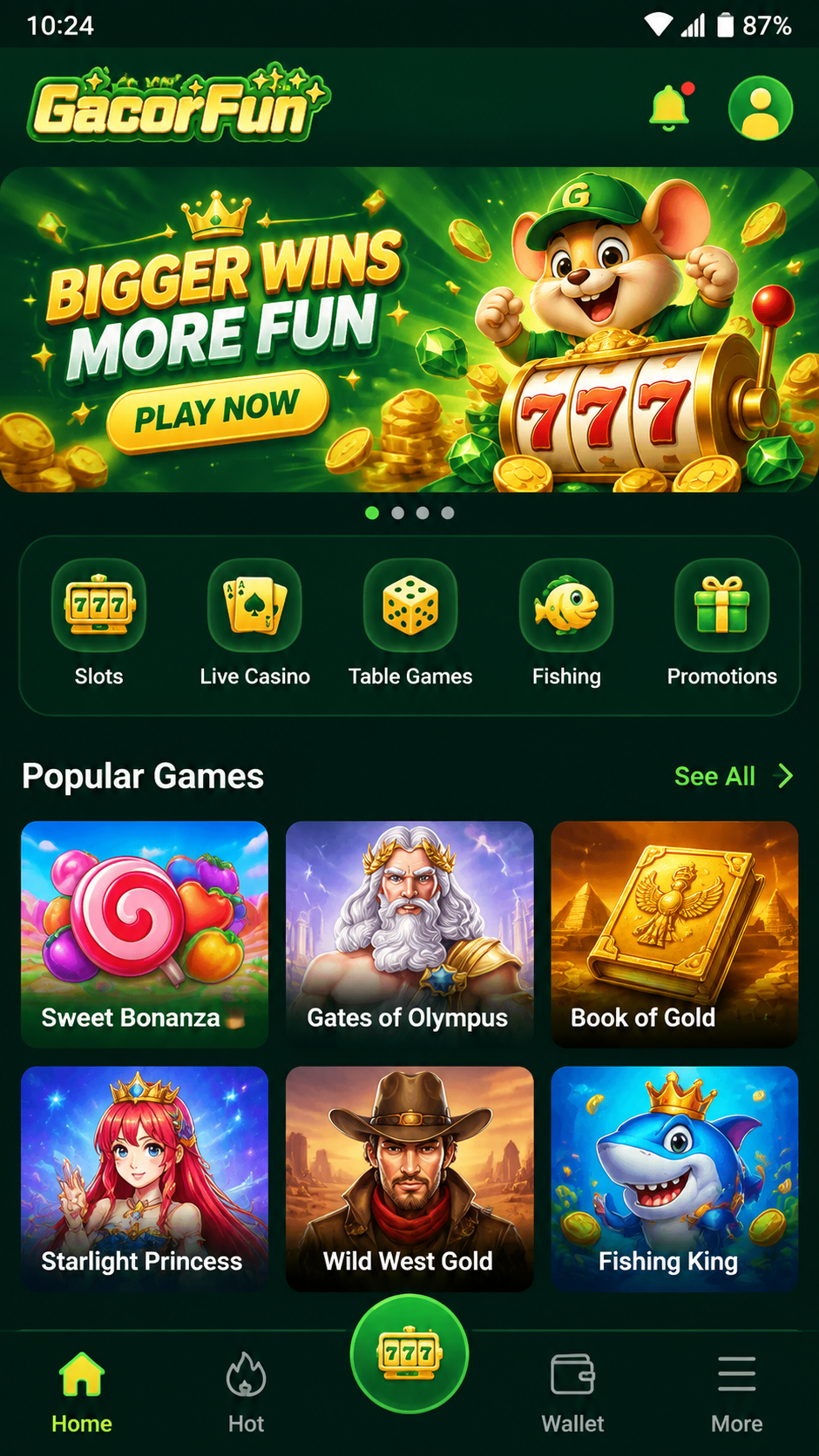 GacorFun screenshot 1