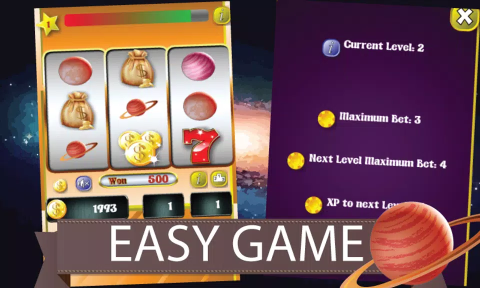 Galaxy 777 Slots screenshot 1