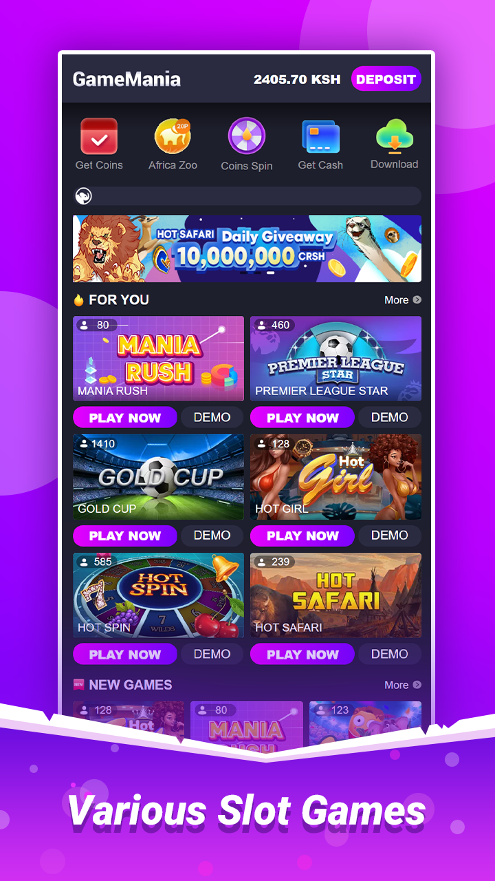 GameMania APK screenshot 1