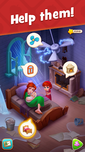 Gardenscapes screenshot 1