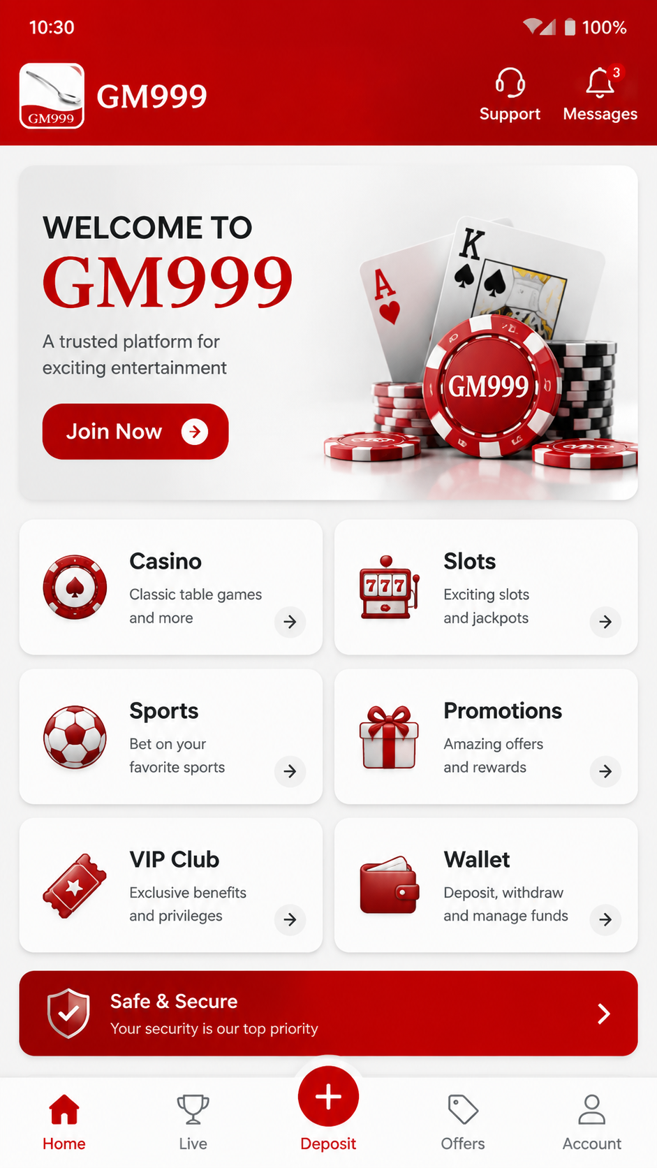 GM999 screenshot 2