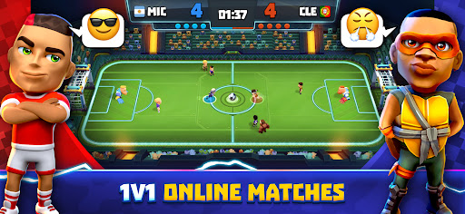 Goal Battle - PvP Soccer Game screenshot 1