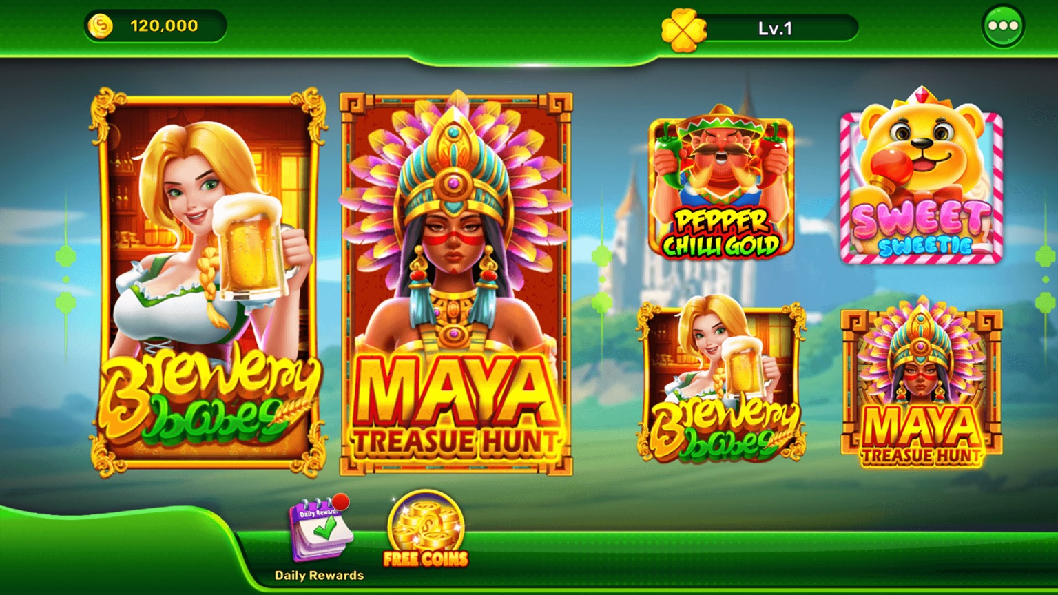 Golden Clover Slots screenshot 1