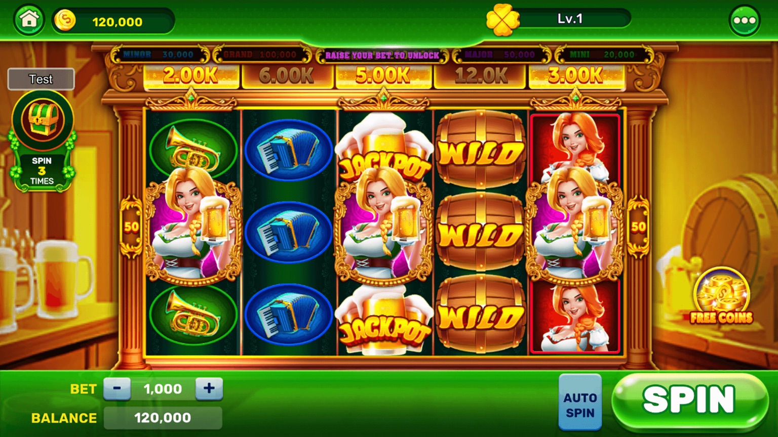 Golden Clover Slots screenshot 3