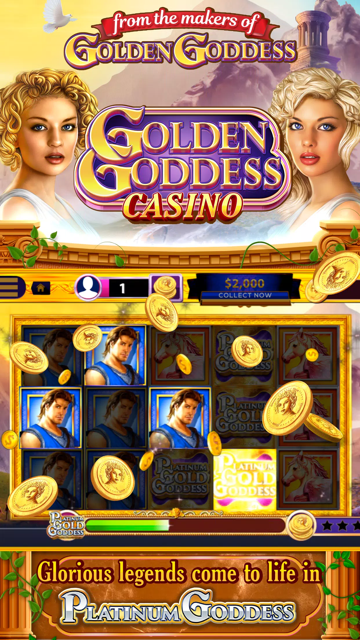 Golden Goddess Casino v2.5.7 screenshot 1