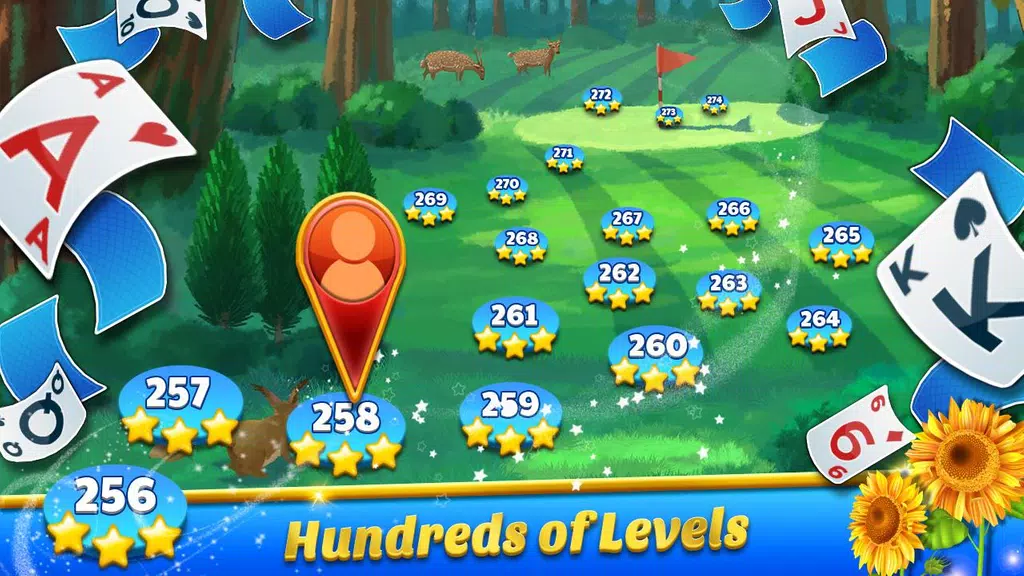 Golf Solitaire Tournament: Fun & Free Card Game screenshot 2