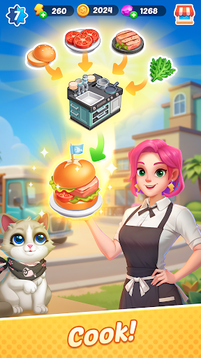 Gossip Street: Merge & Story screenshot 5