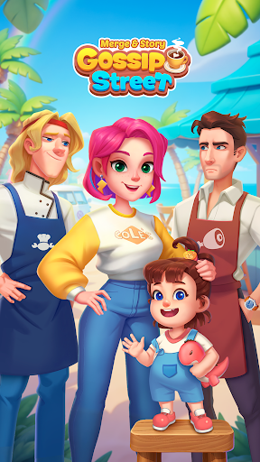 Gossip Street: Merge & Story screenshot 7