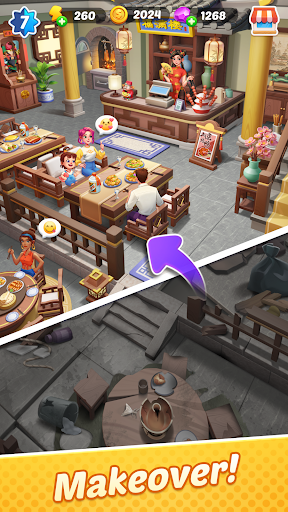 Gossip Street: Merge & Story screenshot 2