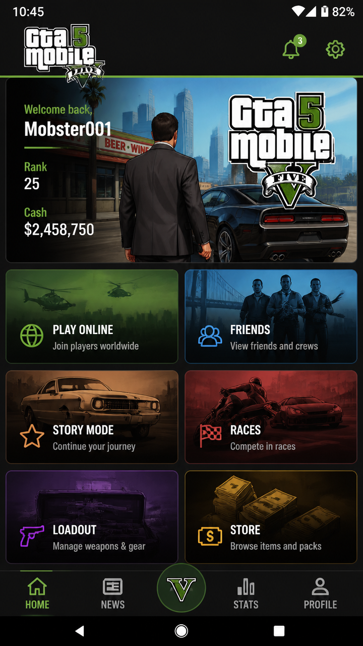 Gta 5 Mobile screenshot 2