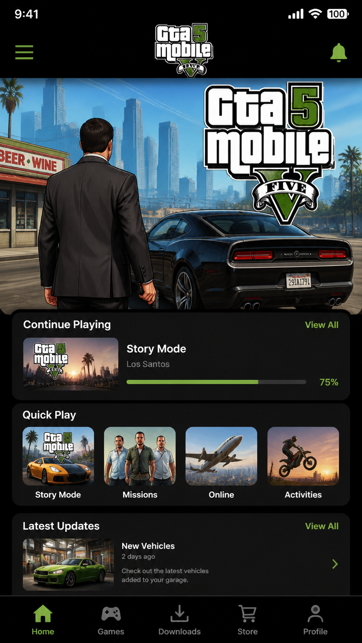 Gta 5 Mobile screenshot 1