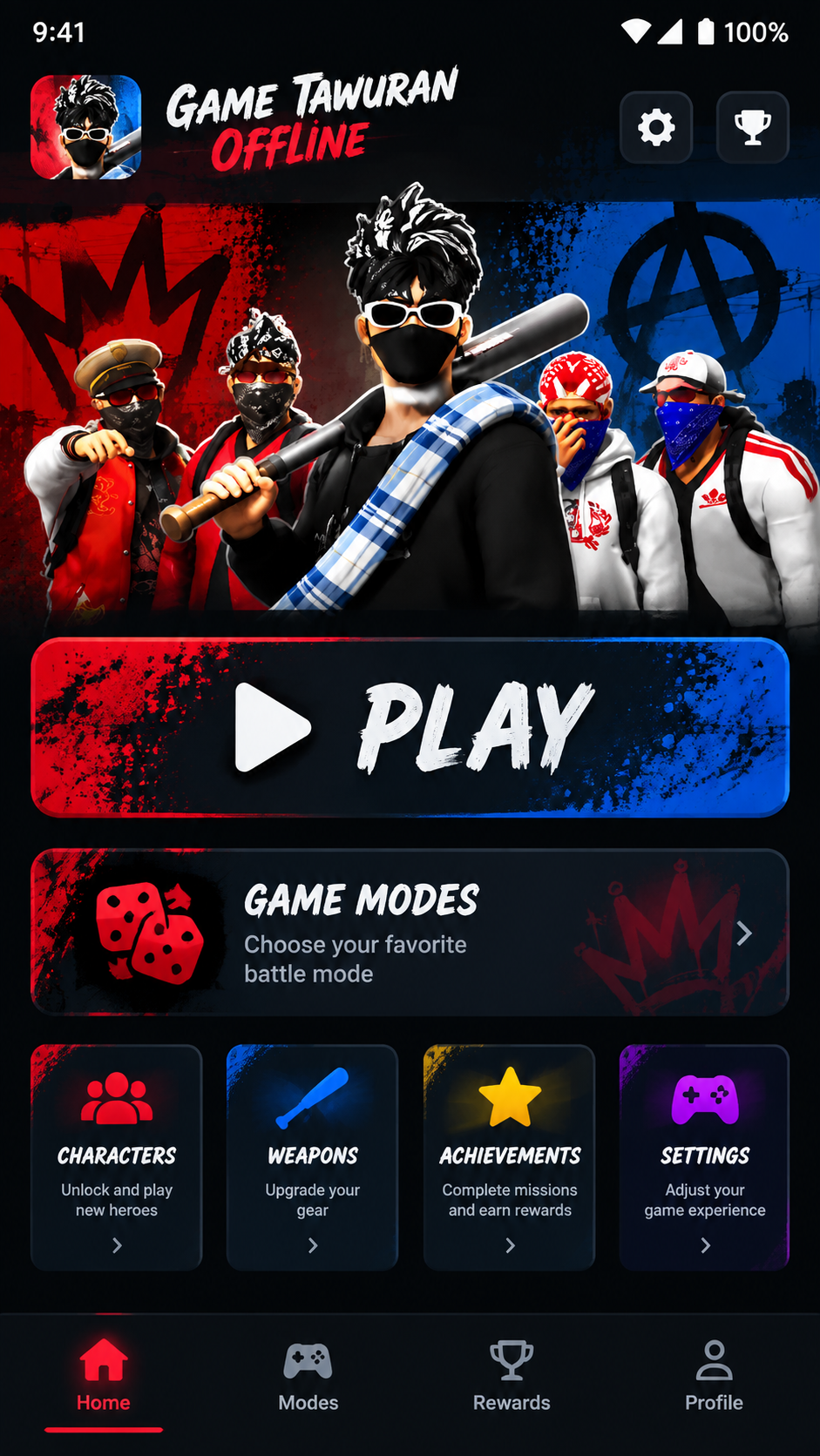 Game Tawuran Offline screenshot 2