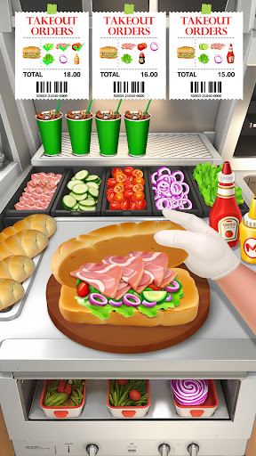 Happy Diner Story™: Cooking screenshot 4