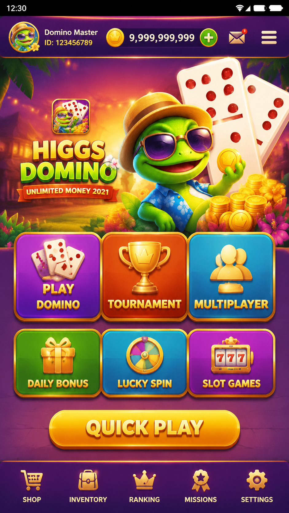 Higgs Domino Unlimited Money 2021 screenshot 1