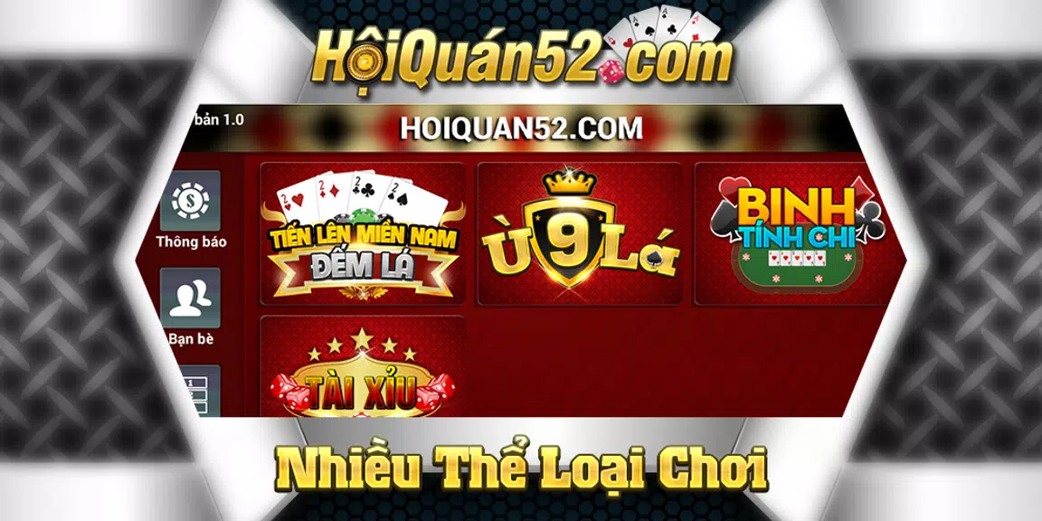 Hoi Quan 52 –Game Bài Đỉnh Cao screenshot 1
